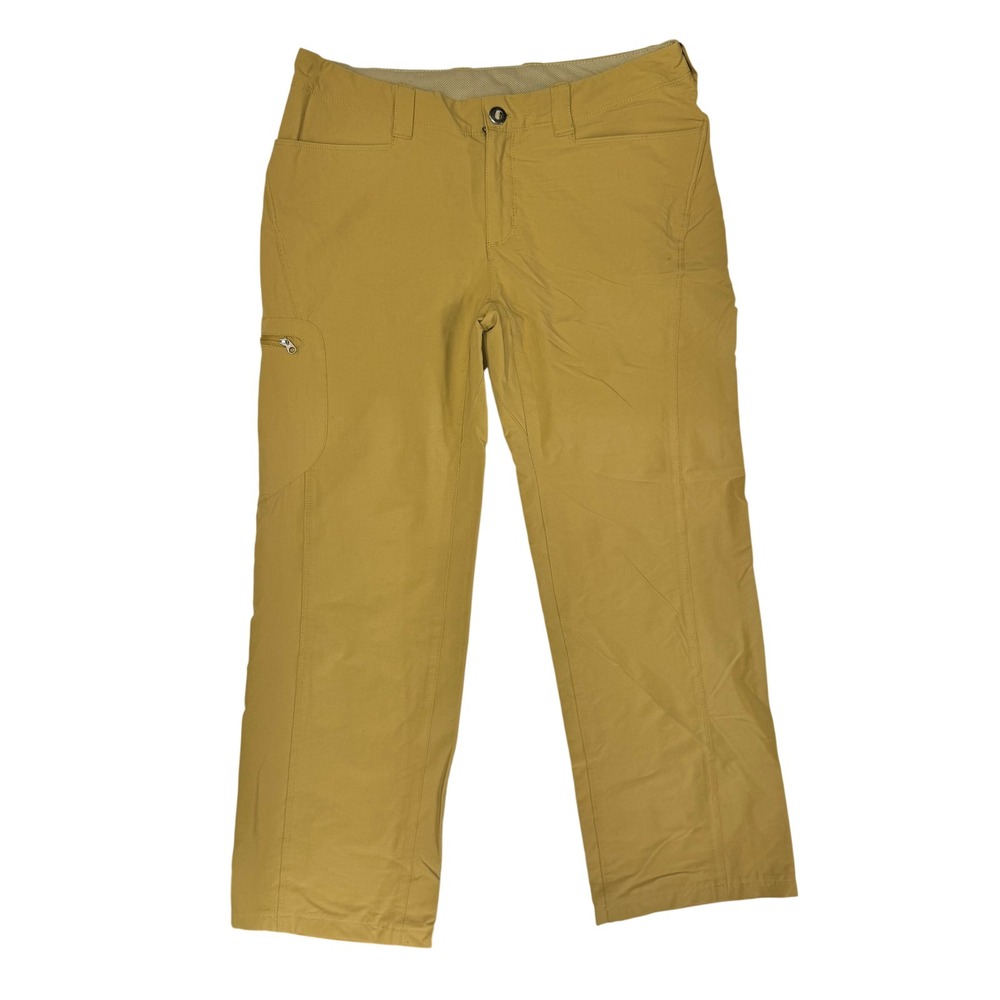 Patagonia Rock Guide Pants Womens 6 Tan Ochre Hiking Climbing Outdoor